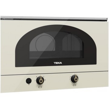 Teka MWR 22 BI Vanilla Brass Εντοιχιζόμενος Φούρνος Μικροκυμάτων 22lt Λευκός